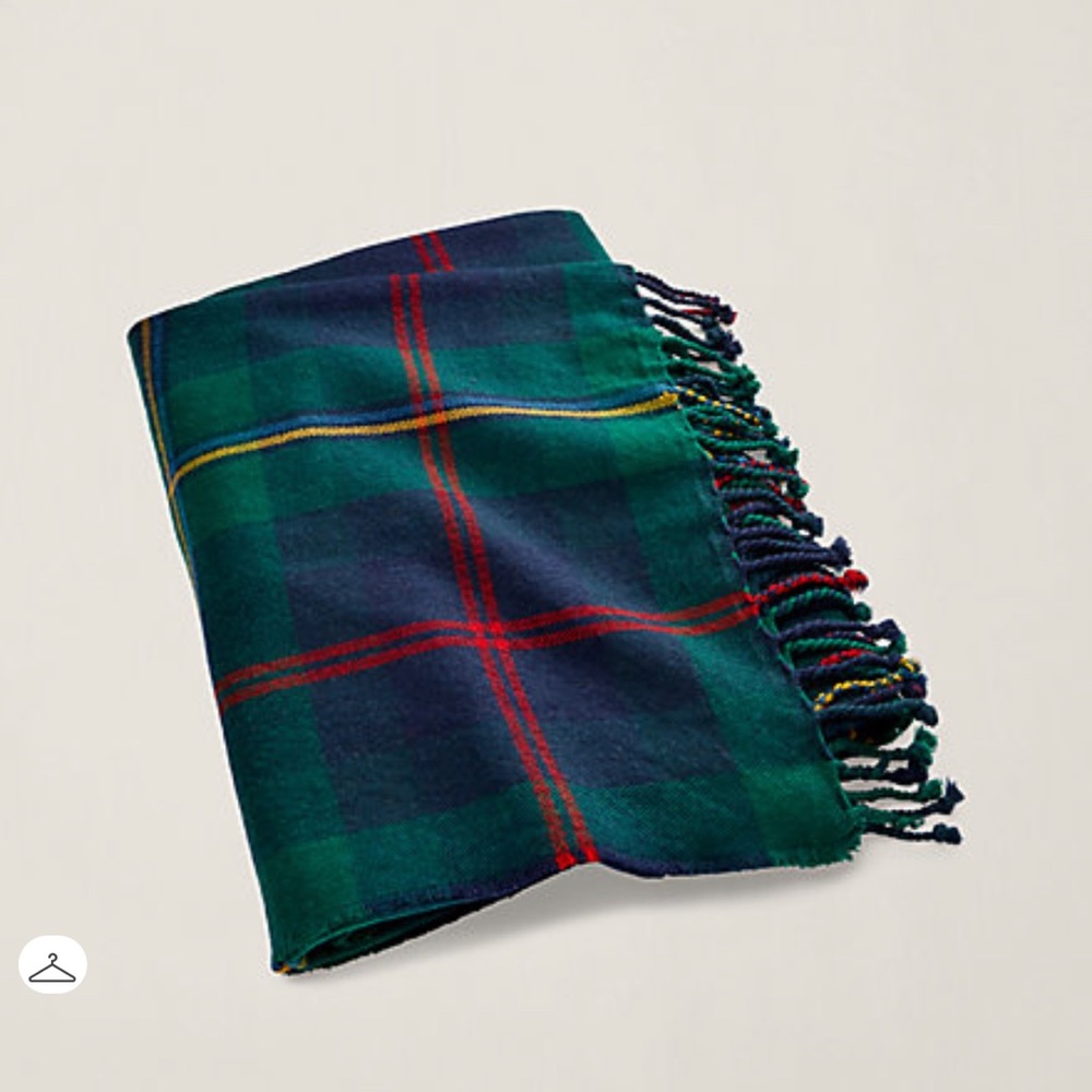 Ralph Lauren Langport Throw Blanket NWOT